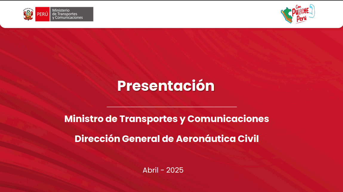Portada de Dirección General Aeronáutica Civil