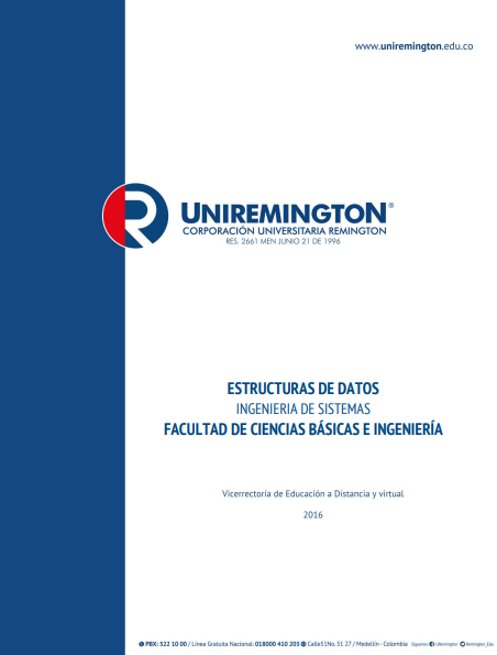 Portada de ESTRUCTURAS DE DATOS
