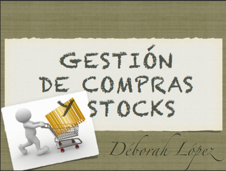Portada de GESTIÓN DE COMPRAS Y STOCKS