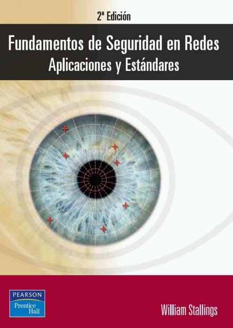Portada de Fundamentos de Seguridad en Redes: Aplicaciones y Estándares