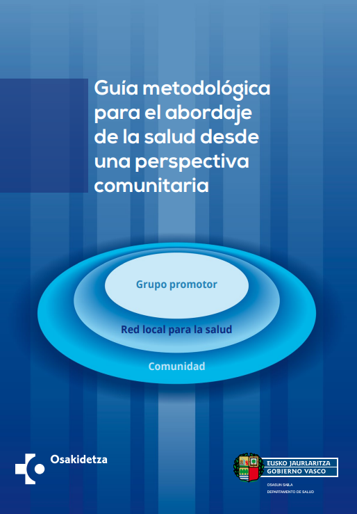 Portada de Guía metodológica para el abordaje de la salud desde una perspectiva comunitaria