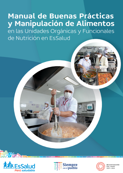 Portada de Manual de Buenas Prácticas y Manipulación de Alimentos