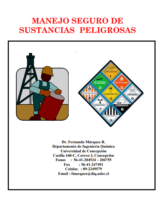 Portada de MANEJO SEGURO DE SUSTANCIAS PELIGROSAS