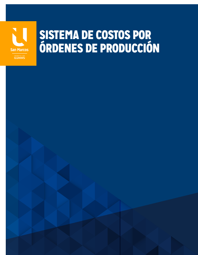 Portada de Sistema de Costos por Órdenes de Producción