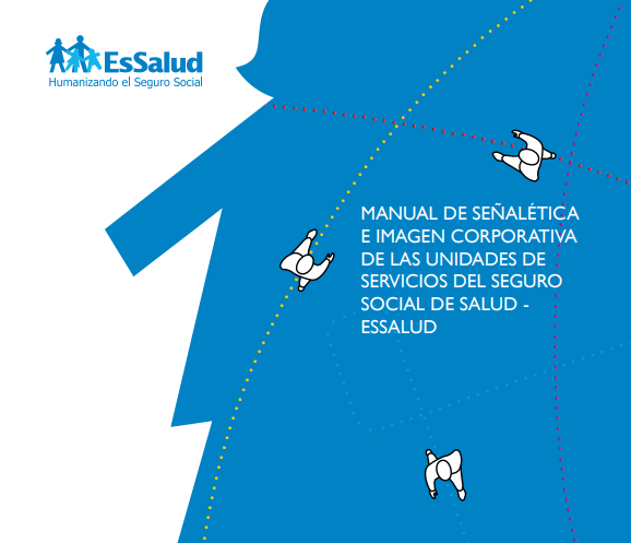 Portada de MANUAL DE SEÑALÉTICA E IMAGEN CORPORATIVA DE ESSALUD