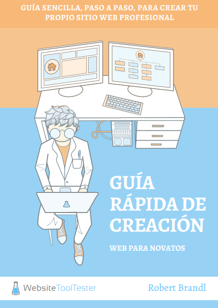 Portada de Guía sencilla, paso a paso, para crear tu propio sitio web profesional