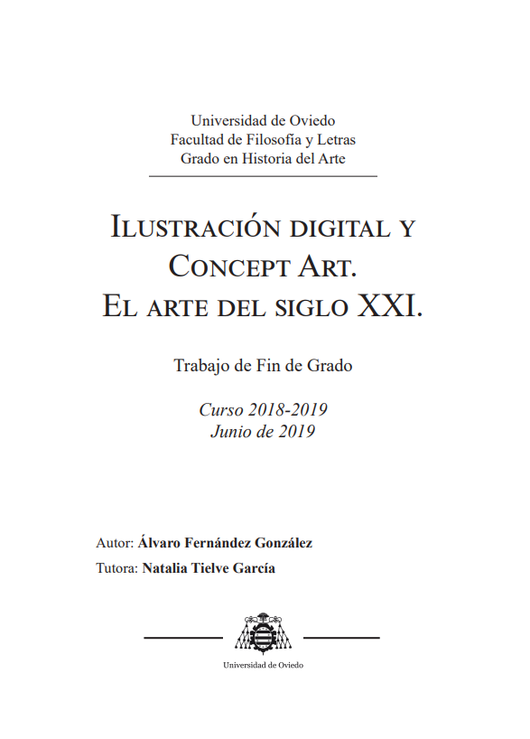 Portada de ILUSTRACIÓN DIGITAL Y CONCEPT ART. EL ARTE DEL SIGLO XXI