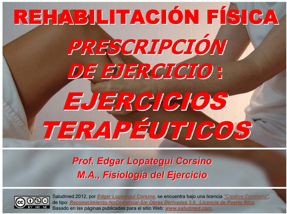 Portada de EJERCICIOS EJERCICIOS TERAPÉUTICOS