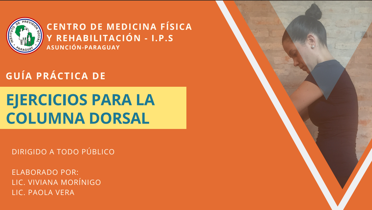 Portada de GUÍA PRÁCTICA DE EJERCICIOS PARA LA COLUMNA DORSAL