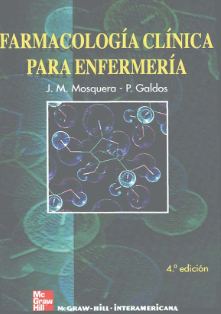 Portada de FARMACOLOGÍA CLÍNICA PARA ENFERMERÍA
