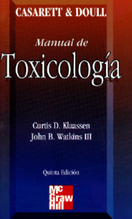 Portada de MANUAL DE TOXICOLOGÍA