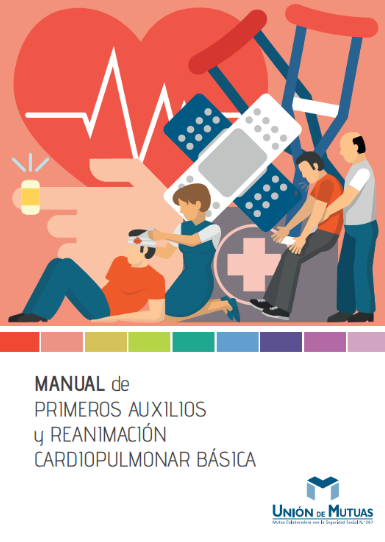 Portada de MANUAL DE PRIMEROS AUXILIOS Y REANIMACIÓN CARDIOPULMONAR BÁSICA