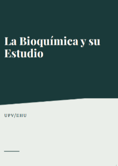 Portada de La Bioquímica y su Estudio