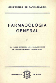 Portada de Compendios de Farmacología: Farmacología General