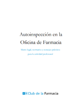 Portada de Autoinspección en la Oficina de Farmacia