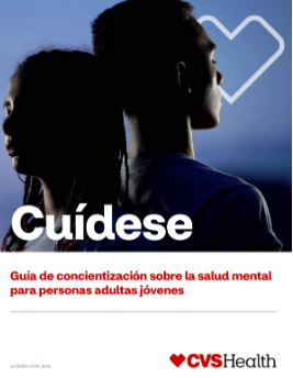 Portada de Guía de concientización sobre la salud mental para personas adultas jóvenes