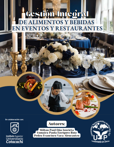 Portada de  Gestión Integral de Alimentos y Bebidas en Eventos y Restaurantes