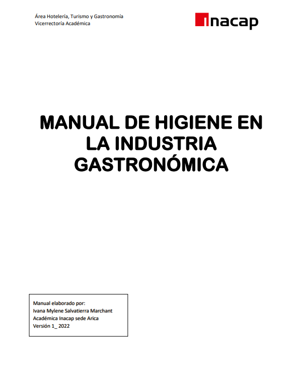 Portada de MANUAL DE HIGIENE EN LA INDUSTRIA GASTRONÓMICA