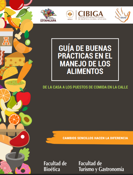 Portada de GUÍA DE BUENAS PRÁCTICA EN EL MANEJO DE LOS ALIMENTOS