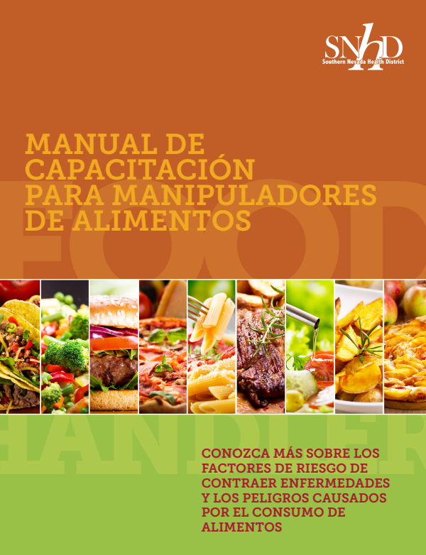 Portada de Manual de Capacitación para Manipuladores de Alimentos 