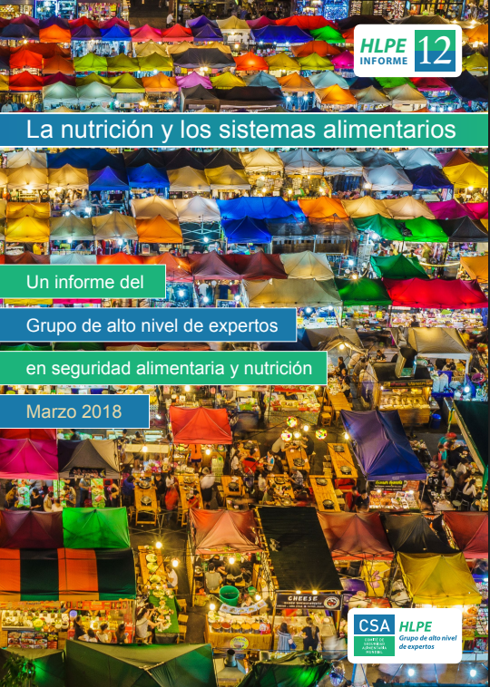 Portada de La nutrición y los sistemas alimentarios 