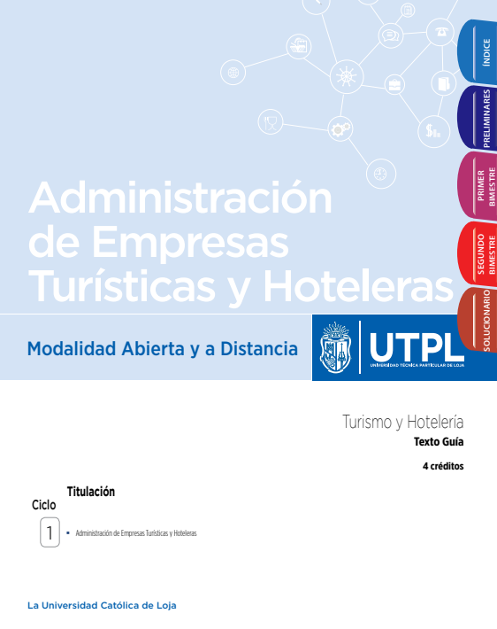 Portada de Administración de Empresas Turísticas y Hoteleras