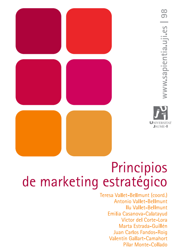 Portada de Principios del marketing estratégico