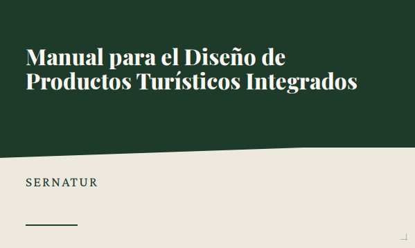 Portada de Manual Paso a paso para el Diseño de Productos Turísticos integrados