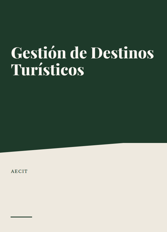 Portada de Gestión de destinos turísticos