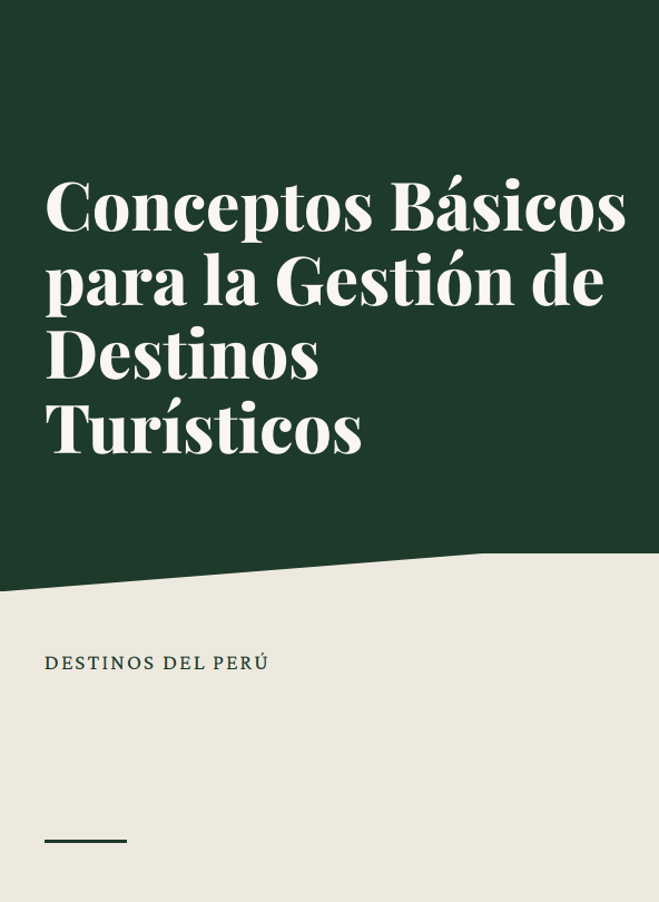 Portada de  Conceptos básicos para la gestión de destinos turísticos