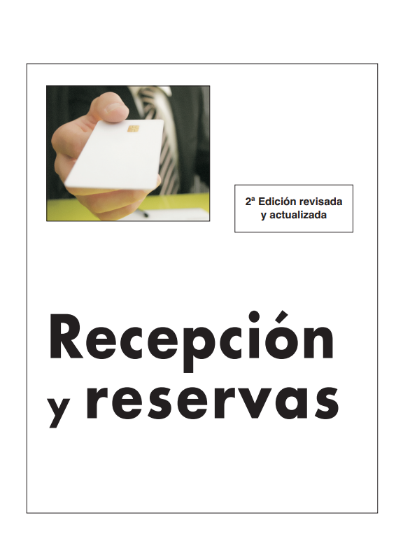 Portada de Recepción y reservas