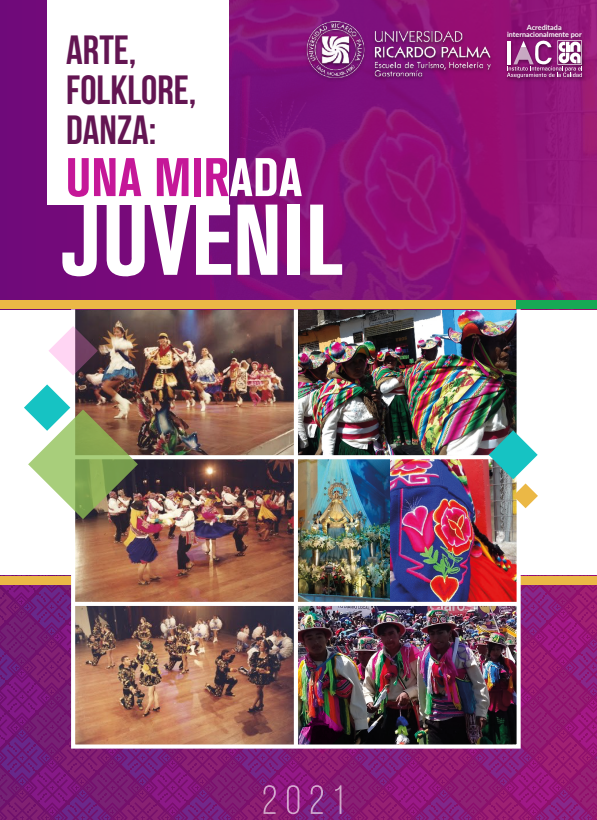 Portada de ARTE, FOLKLORE, DANZA : UNA MIRADA JUVENIL 